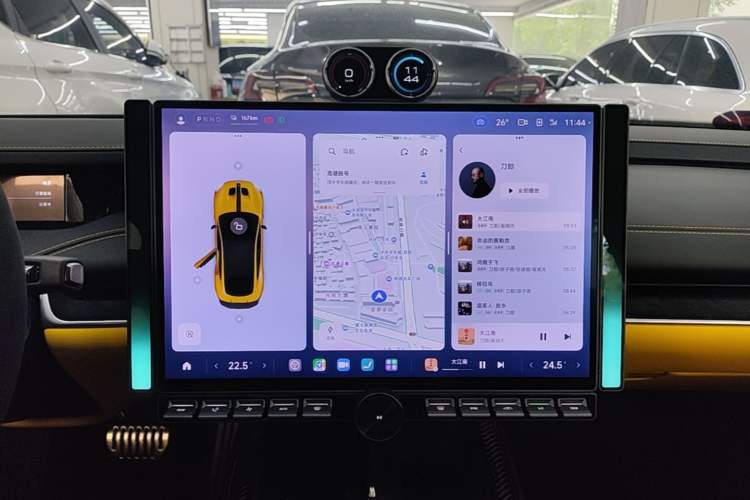 Used Xiaomi Auto SU7 Ultra 2025 Ultra Model Audio And AC Panel