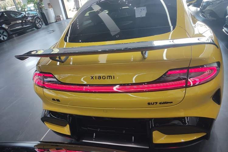 Used Xiaomi Auto SU7 Ultra 2025 Ultra Model Rear