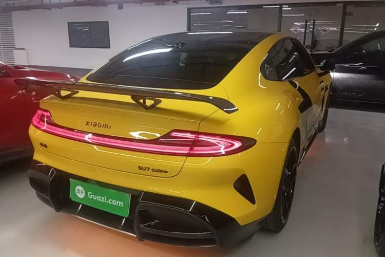 Used Xiaomi Auto SU7 Ultra 2025 Ultra Model Rear Right 45 Deg
