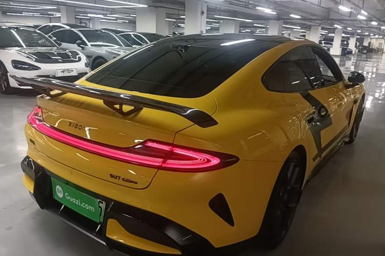Used Xiaomi Auto SU7 Ultra 2025 Ultra Model Rear Right 45 Deg