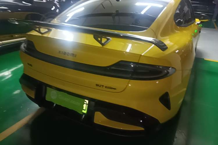 Used Xiaomi Auto SU7 Ultra 2025 Ultra Model Rear Right 45 Deg