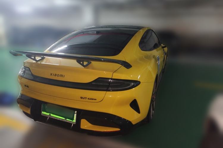 Used Xiaomi Auto SU7 Ultra 2025 Ultra Model Rear Right 45 Deg