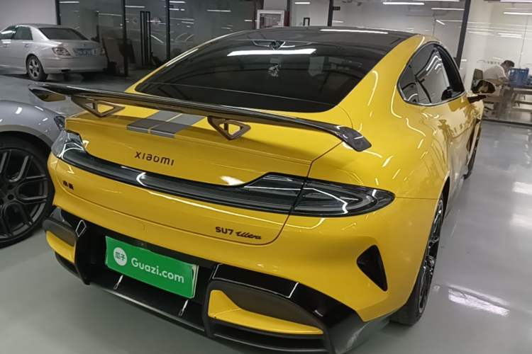 Used Xiaomi Auto SU7 Ultra 2025 Ultra Model Rear Right 45 Deg
