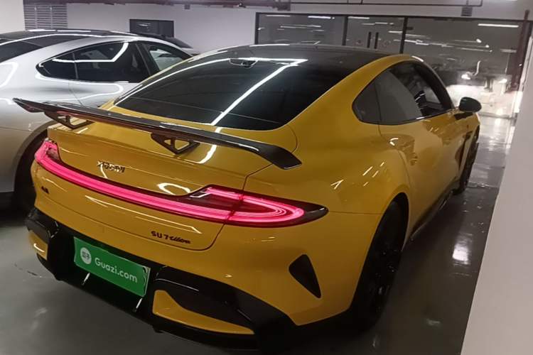 Used Xiaomi Auto SU7 Ultra 2025 Ultra Model Rear Right 45 Deg
