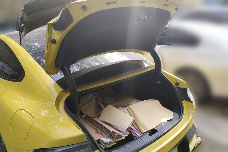 Used Xiaomi Auto SU7 Ultra 2025 Ultra Model Trunk