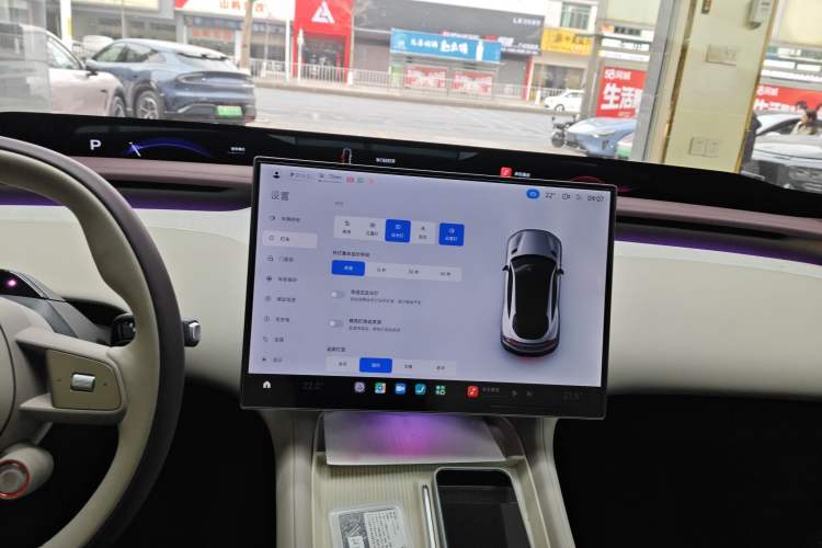 Used Xiaomi Auto YU7 2025 Ultra-Long Range All-Wheel Drive Pro Version Audio And AC Panel
