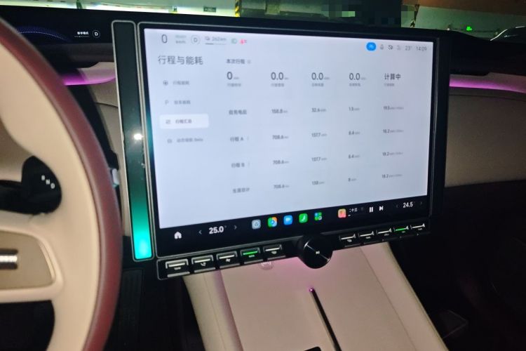 Used Xiaomi Auto YU7 2025 Ultra-Long Range High-Performance All-Wheel-Drive Max Edition Audio And AC Panel