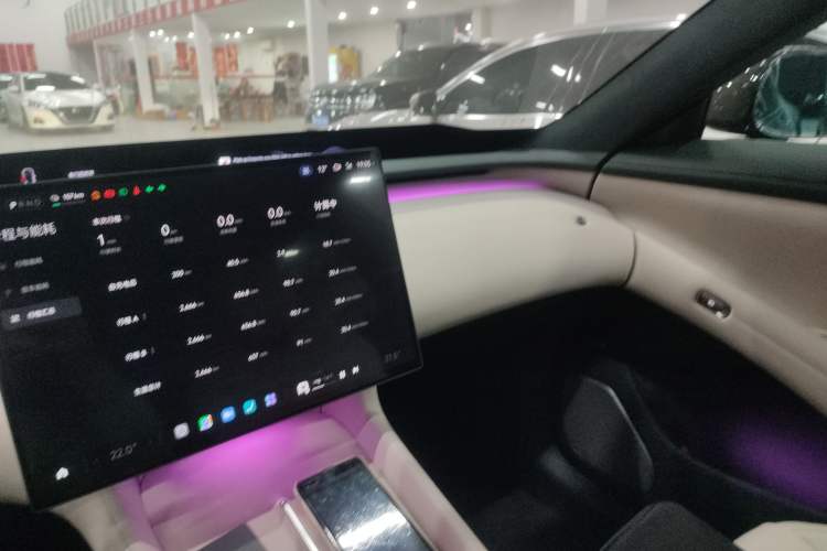 Used Xiaomi Auto YU7 2025 Ultra-Long Range High-Performance All-Wheel-Drive Max Edition Audio And AC Panel