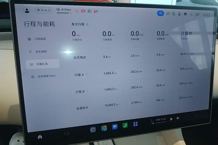 Used Xiaomi Auto YU7 2025 Ultra-Long Range High-Performance All-Wheel-Drive Max Edition Instrument Cluster
