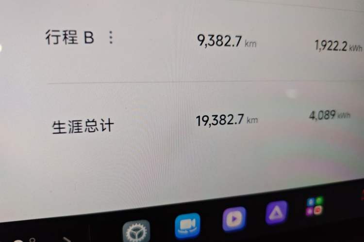 Used Xiaomi Auto YU7 2025 Ultra-Long Range All-Wheel Drive Pro Version Odometer Close Up