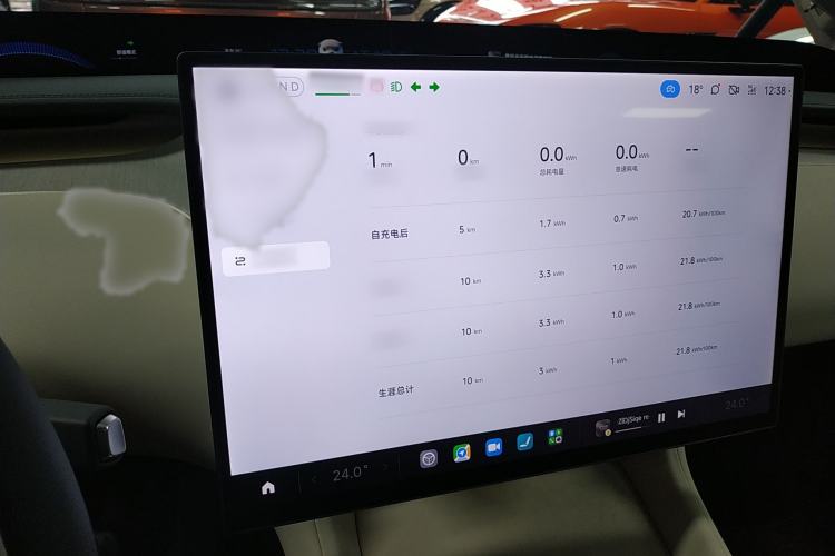 Used Xiaomi Auto YU7 2025 Ultra-Long Range Rear-Wheel Drive Version Instrument Cluster