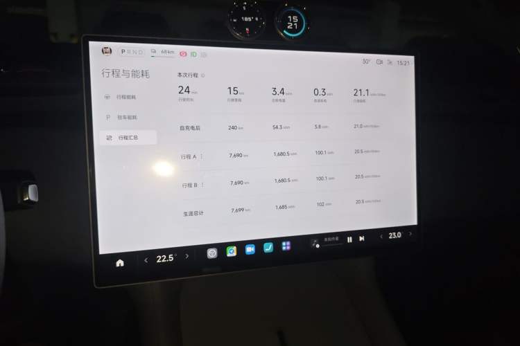 Used Xiaomi Auto YU7 2025 Ultra-Long Range High-Performance All-Wheel-Drive Max Edition Audio And AC Panel