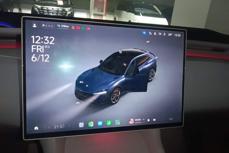 Used Xiaomi Auto YU7 2025 Ultra-Long Range High-Performance All-Wheel-Drive Max Edition Audio And AC Panel