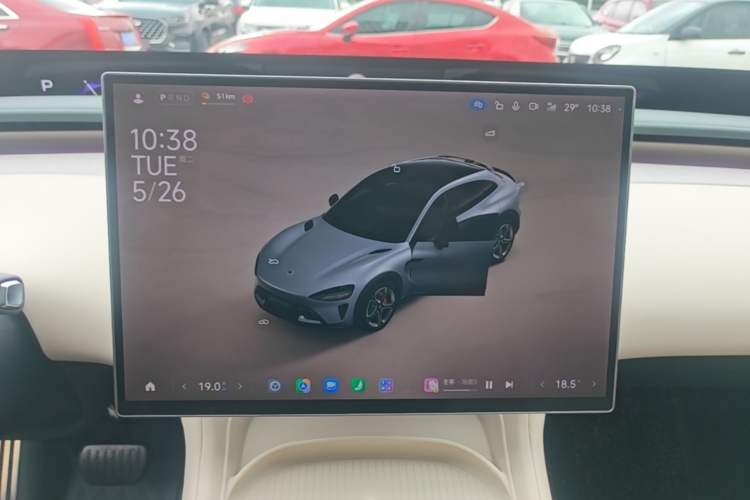 Used Xiaomi Auto YU7 2025 Ultra-Long Range High-Performance All-Wheel-Drive Max Edition Audio And AC Panel