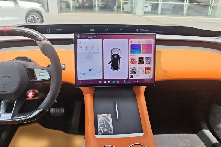 Used Xiaomi Auto YU7 2025 Ultra-Long Range High-Performance All-Wheel-Drive Max Edition Audio And AC Panel