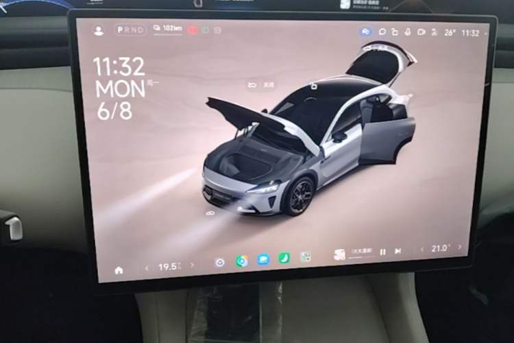 Used Xiaomi Auto YU7 2025 Ultra-Long Range High-Performance All-Wheel-Drive Max Edition Audio And AC Panel