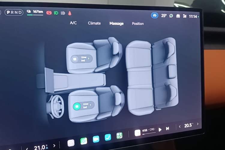 Used Xiaomi Auto YU7 2025 Ultra-Long Range High-Performance All-Wheel-Drive Max Edition Audio And AC Panel