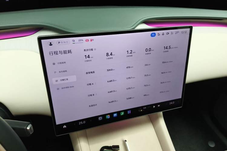 Used Xiaomi Auto YU7 2025 Ultra-Long Range All-Wheel Drive Pro Version Audio And AC Panel