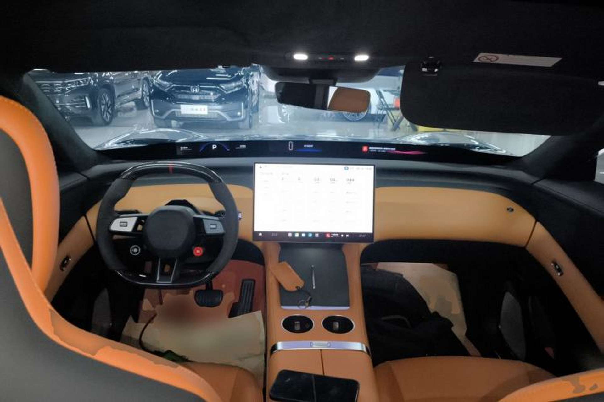 Used Xiaomi Auto YU7 2025 Ultra-Long Range High-Performance All-Wheel-Drive Max Edition Center Console