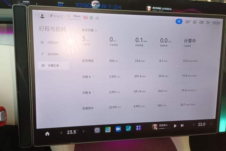 Used Xiaomi Auto YU7 2025 Ultra-Long Range High-Performance All-Wheel-Drive Max Edition Instrument Cluster