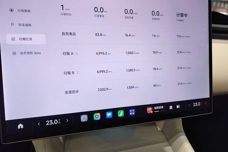 Used Xiaomi Auto YU7 2025 Ultra-Long Range High-Performance All-Wheel-Drive Max Edition Instrument Cluster