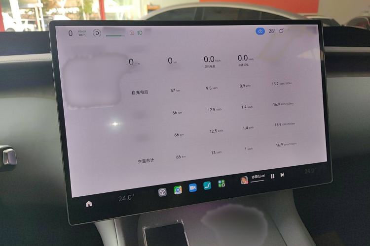 Used Xiaomi Auto YU7 2025 Ultra-Long Range High-Performance All-Wheel-Drive Max Edition Instrument Cluster