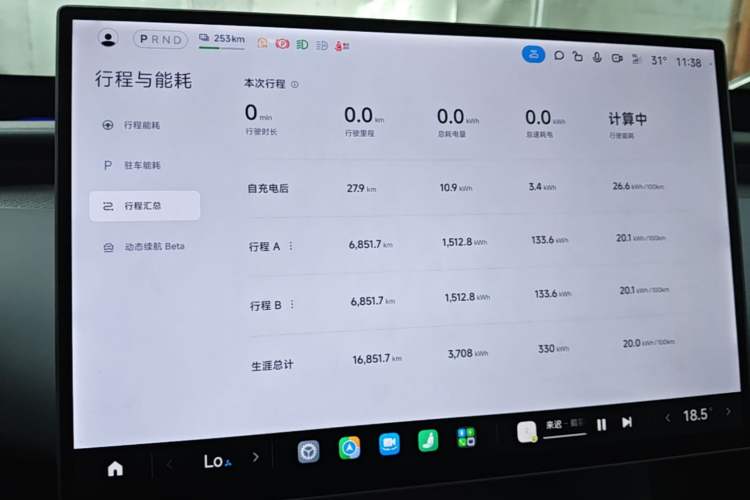 Used Xiaomi Auto YU7 2025 Ultra-Long Range High-Performance All-Wheel-Drive Max Edition Instrument Cluster