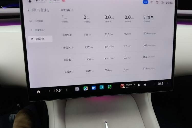 Used Xiaomi Auto YU7 2025 Ultra-Long Range High-Performance All-Wheel-Drive Max Edition Instrument Cluster