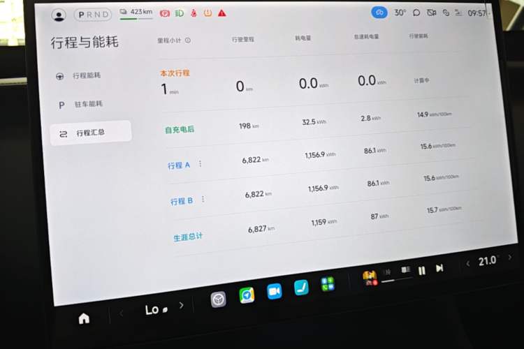 Used Xiaomi Auto YU7 2025 Ultra-Long Range Rear-Wheel Drive Version Instrument Cluster