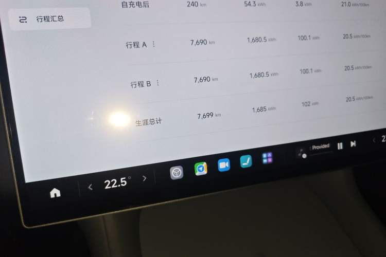 Used Xiaomi Auto YU7 2025 Ultra-Long Range High-Performance All-Wheel-Drive Max Edition Odometer Close Up