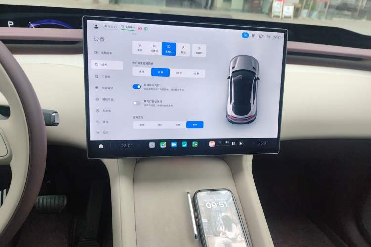 Used Xiaomi Auto YU7 2025 Ultra-Long Range High-Performance All-Wheel-Drive Max Edition Audio And AC Panel