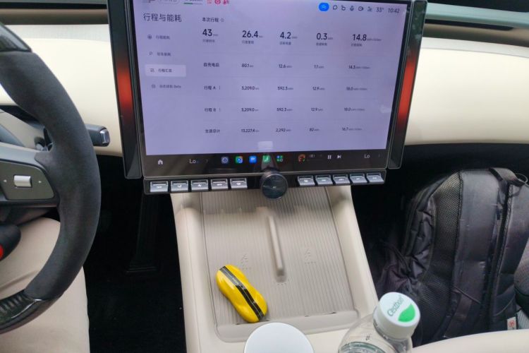 Used Xiaomi Auto YU7 2025 Ultra-Long Range High-Performance All-Wheel-Drive Max Edition Audio And AC Panel