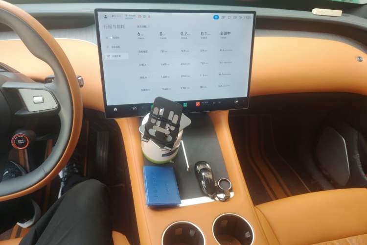 Used Xiaomi Auto YU7 2025 Ultra-Long Range Rear-Wheel Drive Version Audio And AC Panel