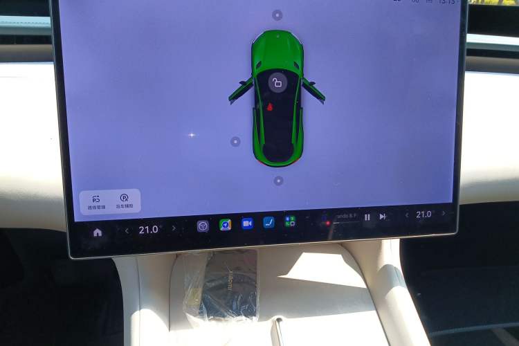 Used Xiaomi Auto YU7 2025 Ultra-Long Range Rear-Wheel Drive Version Audio And AC Panel