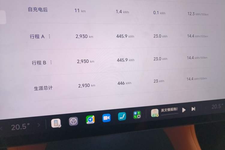Used Xiaomi Auto YU7 2025 Ultra-Long Range Rear-Wheel Drive Version Instrument Cluster