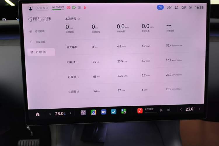 Used Xiaomi Auto YU7 2025 Ultra-Long Range Rear-Wheel Drive Version Instrument Cluster