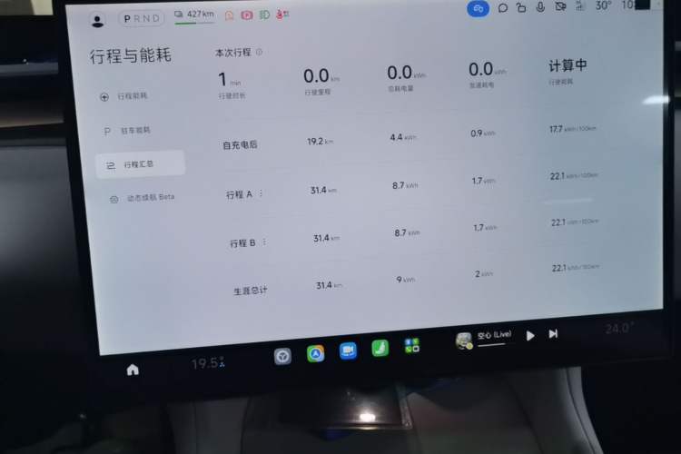 Used Xiaomi Auto YU7 2025 Ultra-Long Range High-Performance All-Wheel-Drive Max Edition Instrument Cluster