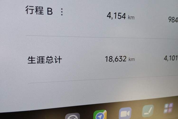 Used Xiaomi Auto YU7 2025 Ultra-Long Range High-Performance All-Wheel-Drive Max Edition Odometer Close Up