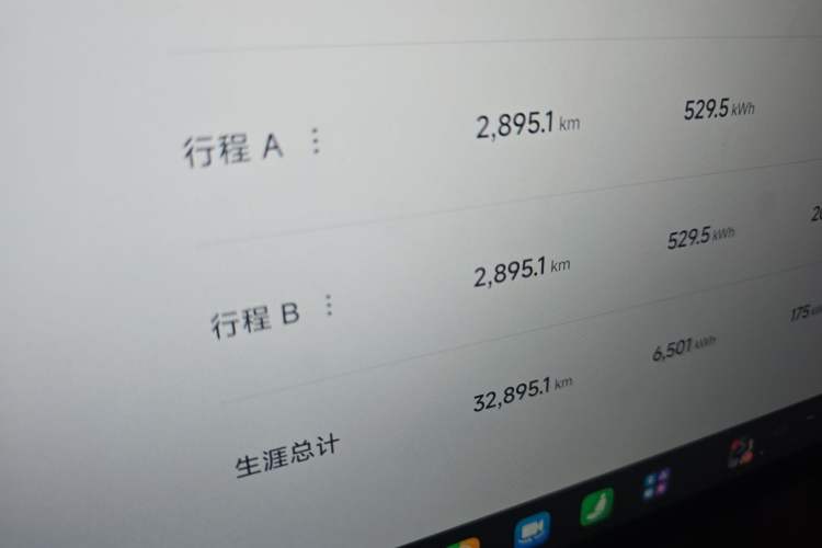 Used Xiaomi Auto YU7 2025 Ultra-Long Range All-Wheel Drive Pro Version Odometer Close Up