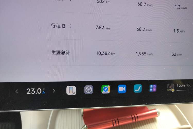 Used Xiaomi Auto YU7 2025 Ultra-Long Range Rear-Wheel Drive Version Odometer Close Up