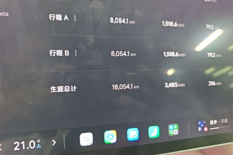 Used Xiaomi Auto YU7 2025 Ultra-Long Range High-Performance All-Wheel-Drive Max Edition Instrument Cluster