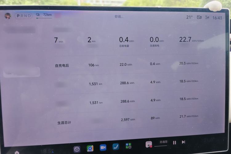 Used Xiaomi Auto YU7 2025 Ultra-Long Range High-Performance All-Wheel-Drive Max Edition Instrument Cluster