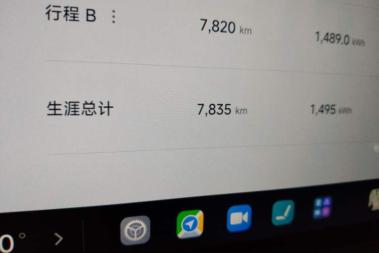 Used Xiaomi Auto YU7 2025 Ultra-Long Range All-Wheel Drive Pro Version Odometer Close Up