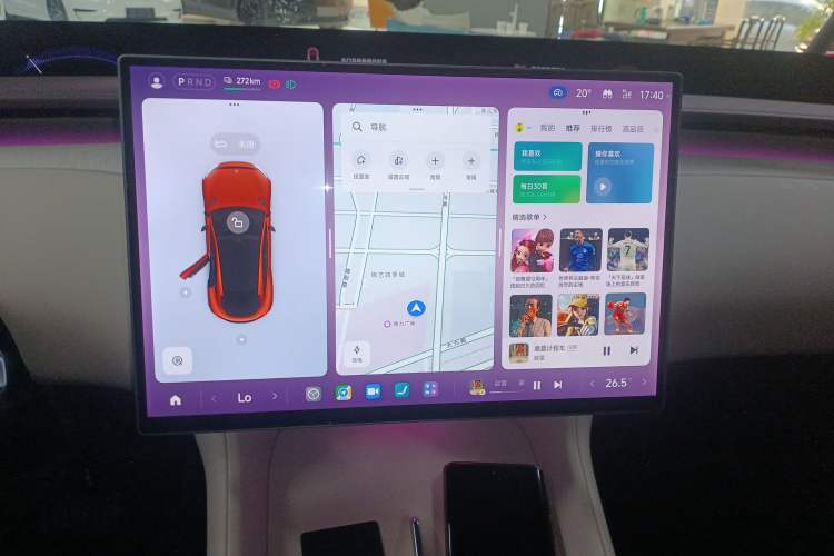Used Xiaomi Auto YU7 2025 Ultra-Long Range All-Wheel Drive Pro Version Audio And AC Panel