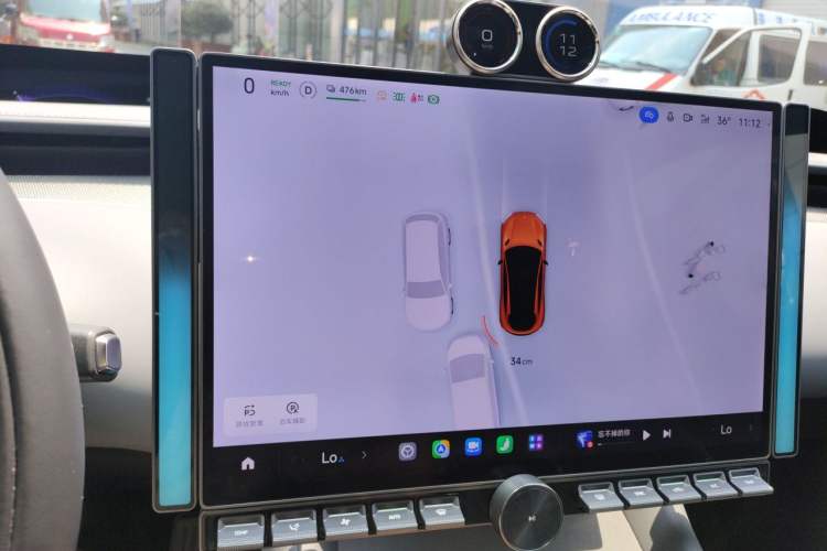 Used Xiaomi Auto YU7 2025 Ultra-Long Range High-Performance All-Wheel-Drive Max Edition Audio And AC Panel