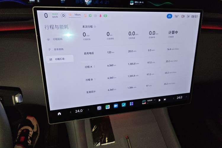 Used Xiaomi Auto YU7 2025 Ultra-Long Range High-Performance All-Wheel-Drive Max Edition Audio And AC Panel