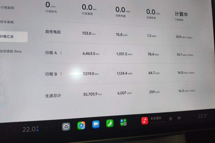 Used Xiaomi Auto YU7 2025 Ultra-Long Range Rear-Wheel Drive Version Instrument Cluster