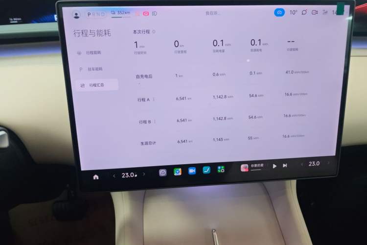 Used Xiaomi Auto YU7 2025 Ultra-Long Range Rear-Wheel Drive Version Instrument Cluster