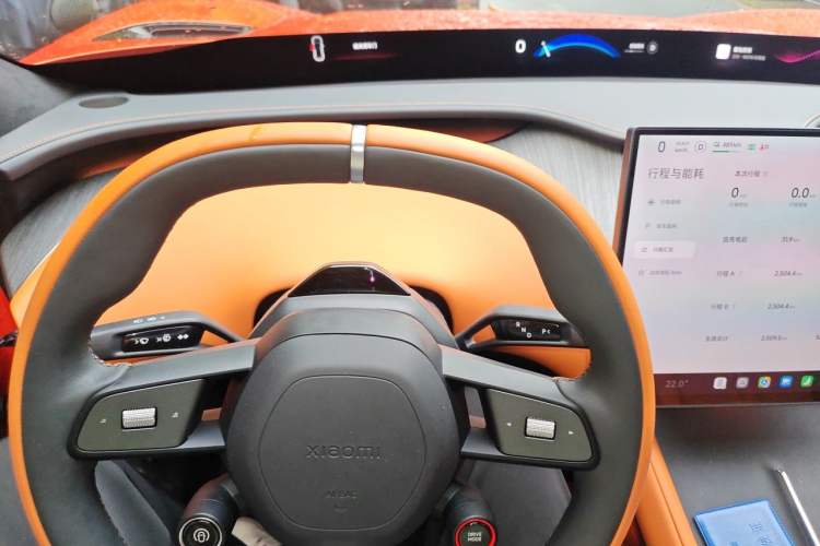 Used Xiaomi Auto YU7 2025 Ultra-Long Range High-Performance All-Wheel-Drive Max Edition Instrument Cluster