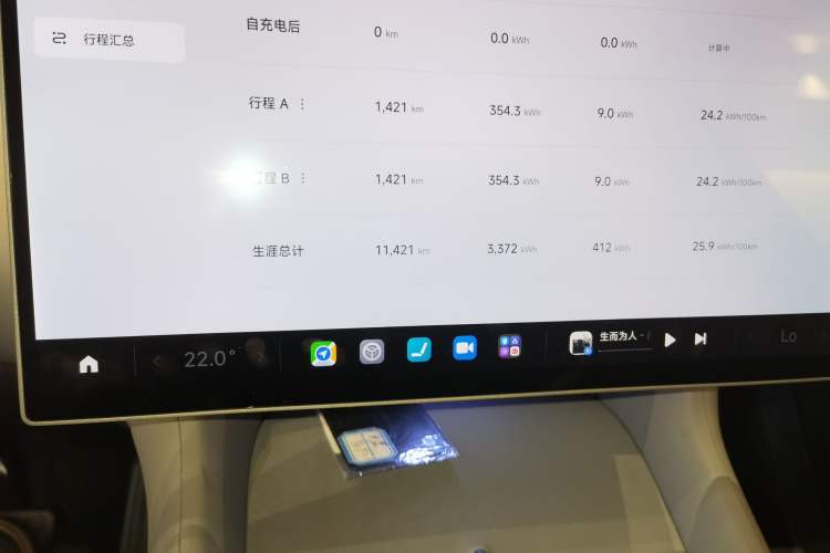 Used Xiaomi Auto YU7 2025 Ultra-Long Range High-Performance All-Wheel-Drive Max Edition Odometer Close Up